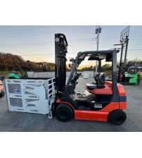 Xe nâng điện 2.5 tấn Toyota 8FB25 kẹp carton 2021 Nhật bãi đã qua sử dụng